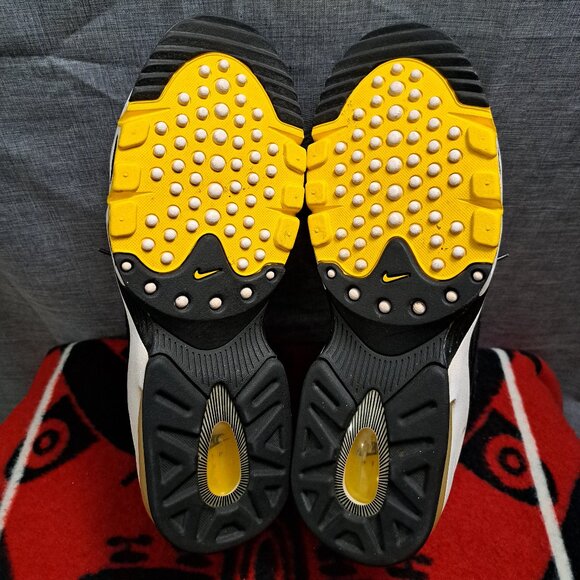 Size 11.5 Nike Griffey Max 2 442171-010 Black Varsity Maize Men's - Picture 7 of 12